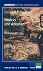 Buchcover Nestroy und Arkadien