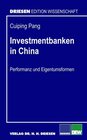 Buchcover Investmentbanken in China