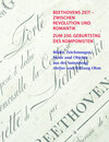 Buchcover Beethovens Zeit - Zwischen Revolution und Romantik