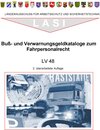 Buchcover LV 48 Buß- und Verwarnungsgeldkataloge zum Fahrpersonalrecht