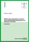 Buchcover Effekte eines ambulanten wohnortnahen Rehabilitationsprogramms für Patienten mit COPD