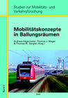 Buchcover Mobilitätskonzepte in Ballungsräumen