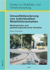 Buchcover Umweltbilanzierung von individuellem Mobilitätsverhalten