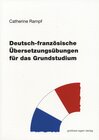 Buchcover Deutsch-französische Übersetzungsübungen für das Grundstudium