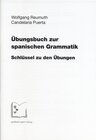 Buchcover Übungsbuch zur spanischen Grammatik. Schlüssel zu den Übungen