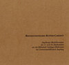 Buchcover Reichsstädtisches Kupfer-Cabinett