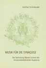 Buchcover Musik für die Synagoge