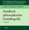 Buchcover Handbuch philosophischer Grundbegriffe