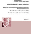 Buchcover Albert Schweitzer - Musik und Ethik