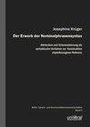 Buchcover Der Erwerb der Nominalphrasensyntax