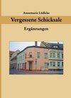 Buchcover Vergessene Schicksale