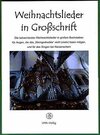 Buchcover Weihnachtslieder in Großschrift