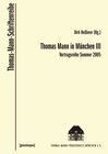 Buchcover Thomas Mann in München III