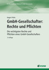 Buchcover GmbH-Gesellschafter: Rechte und Pflichten