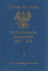 Buchcover Preussisch-deutsche Seitengewehre 1807-1945 Band I