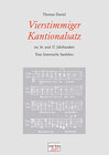Buchcover Vierstimmiger Kantionalsatz im 16. und 17. Jahrhundert