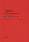 Buchcover Historische Musikinstrumente im 20. Jahrhundert