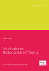 Buchcover Musikalische Bildung der Differenz