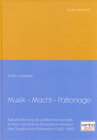 Buchcover Musik - Macht - Patronage