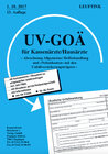 Buchcover UV-GOÄ für Kassen-/Hausärzte
