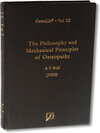 Buchcover The Philosophy and Mechanical Principles of Osteopathy