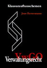 Buchcover Klausuraufbauschemen - Verwaltungsrecht 2003