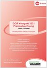 Buchcover GOÄ Kompakt 2021 | Praxisabrechnung (eBook)