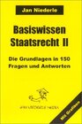 Buchcover Basiswissen Staatsrecht II