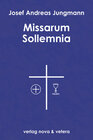 Buchcover Missarum Sollemnia