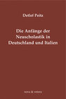 Buchcover Die Anfänge der Neuscholastik in Deutschland und Italien (1818-1870)