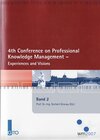 Buchcover 4. Konferenz Professionelles Wissensmanagement - Erfahrungen und Visionen