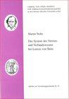 Buchcover Das System des Vereins- und Verbandswesens bei Lorenz von Stein