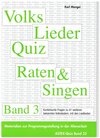 Buchcover Volksliederquiz - Raten und Singen – Band 3