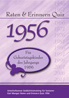 Buchcover Raten und Erinnern Quiz 1956
