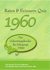 Buchcover Raten und Erinnern Quiz 1960