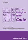 Buchcover Kirche Religion Bibel Quiz - Seniorenbeschäftigung