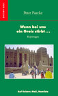 Buchcover Wenn bei uns ein Greis stirbt...