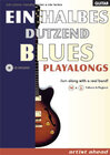 Buchcover Ein halbes Dutzend Blues Playalongs (Ausgabe für Gitarre)
