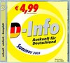 Buchcover D-Info Sommer 2003