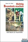 Buchcover Richtig Brennholz machen