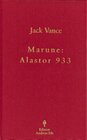 Buchcover Marune: Alastor 933