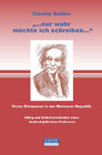 Buchcover "Nur wahr will ich schreiben" Victor Klemperer in der Weimarer Republik