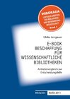 Buchcover E-Book-Beschaffung für Wissenschaftliche Bibliotheken