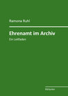 Buchcover Ehrenamt im Archiv