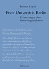 Buchcover Freie Universität Berlin