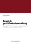 Buchcover Betrug in der gesetzlichen Krankenversicherung