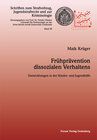 Buchcover Frühprävention dissozialen Verhaltens