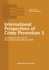 Buchcover International Perspectives of Crime Prevention 3