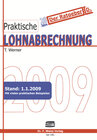 Buchcover Praktische Lohnabrechnung 2009