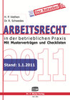 Buchcover Arbeitsrecht 2011